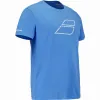 Camiseta Babolat Exercise Message Azul
