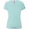Camiseta Babolat Exercise Message Azul Claro Mujer
