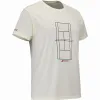 Camiseta Babolat Exercise Message Crema