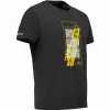 Camiseta Babolat Exercise Message Negro