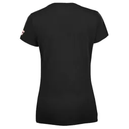 Camiseta Babolat Exercise Negro Mujer