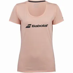 Camiseta Babolat Exercise Rosa Melocoton Junior