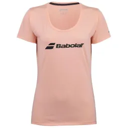 Camiseta Babolat Exercise Rosa Melocoton Mujer