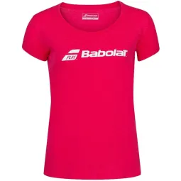 Camiseta Babolat Exercise Rosa Mujer
