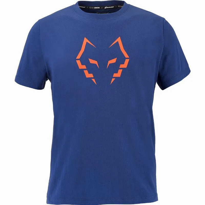 Babolat Juan Lebron Navy Blue Orange T-Shirt