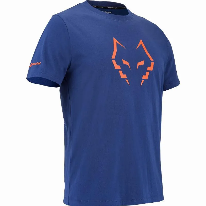 Babolat Juan Lebron Navy Blue Orange T-Shirt