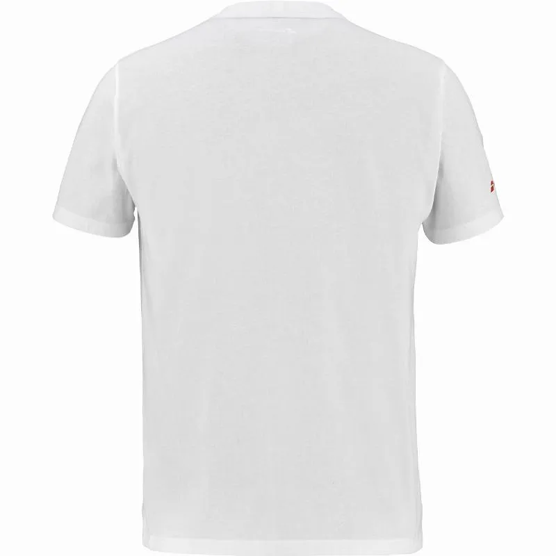 Babolat Juan Lebron White Orange T-Shirt