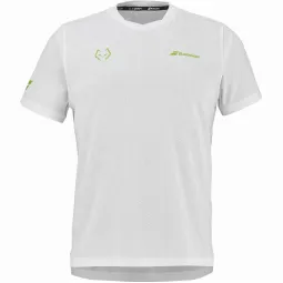 Camiseta Babolat Juan Lebron Crew Neck Blanco