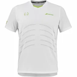 Camiseta Babolat Juan Lebron Crew Neck Replica Blanco