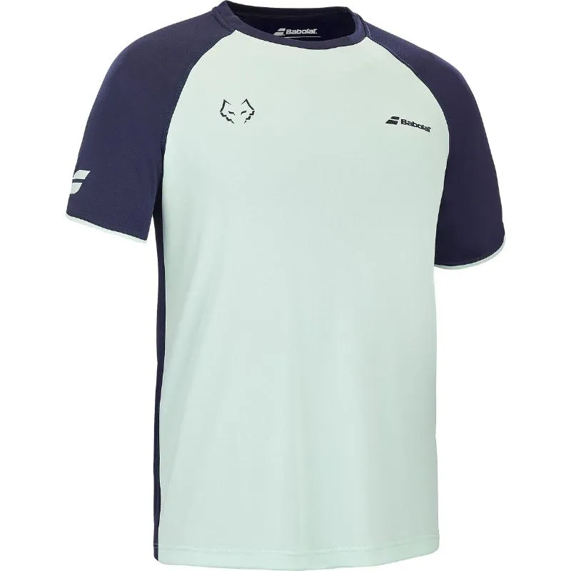 Babolat Juan Lebron Grun Blau T-Shirt