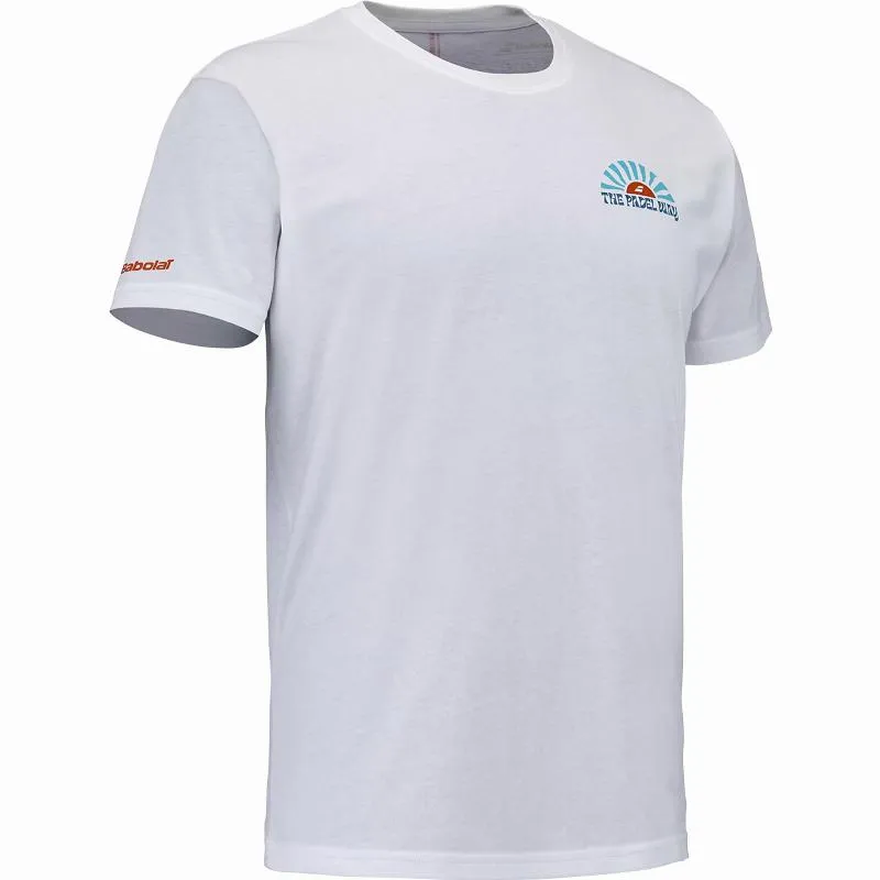 Camiseta Babolat Perf Cotton Blanco