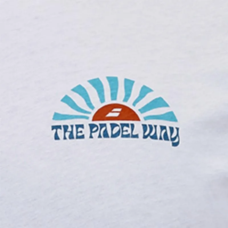 Camiseta Babolat Perf Cotton Blanco