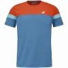 Camiseta Babolat Perf Crew Neck Azul Petroleo