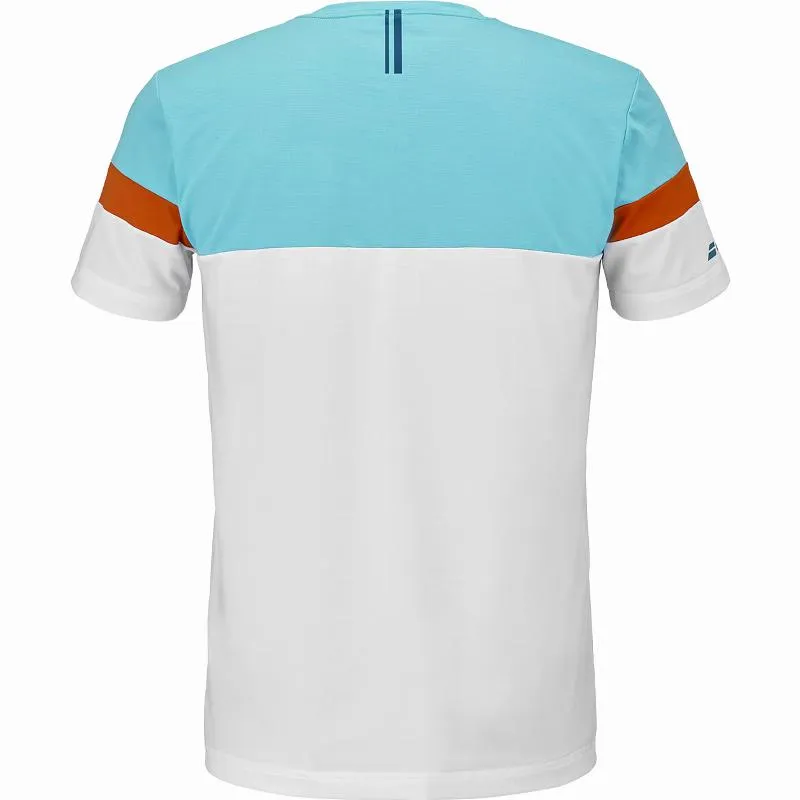Camiseta Babolat Perf Crew Neck Blanco