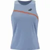 Camiseta Babolat Play Azul Tierno Mujer