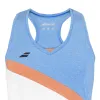Babolat Play White Blue Orange Women's T-Shirt