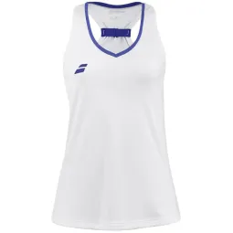 Camiseta Babolat Play Blanco Junior