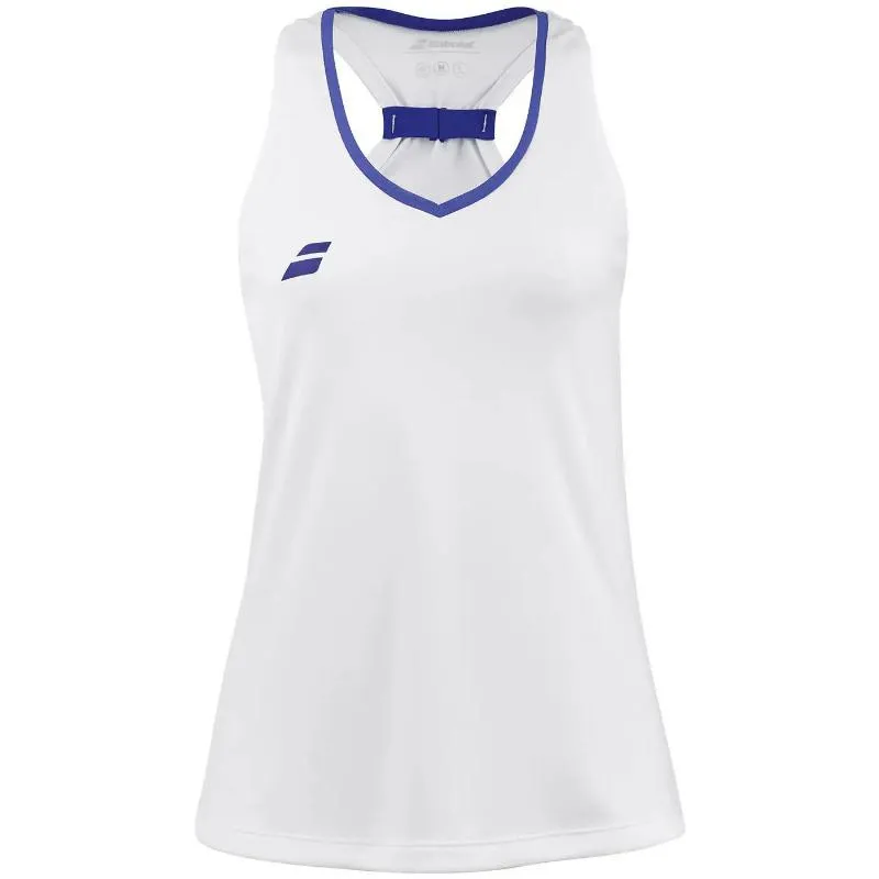Camiseta Babolat Play Blanco Junior