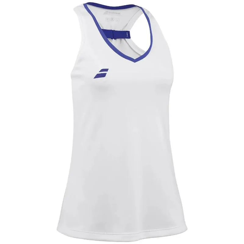 Camiseta Babolat Play Blanco Junior
