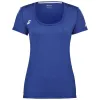 Camiseta Babolat Play Capsleeve Azul Blanco Junior