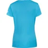 Camiseta Babolat Play Capsleeve Azul Cian Mujer