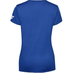Camiseta Babolat Play Capsleeve Azul Mujer