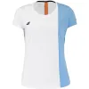 Camiseta Babolat Play Capsleeve Blanco Azul Mujer