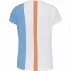 Camiseta Babolat Play Capsleeve Blanco Naranja Junior