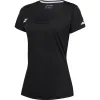 Camiseta Babolat Play Capsleeve Negro Mujer