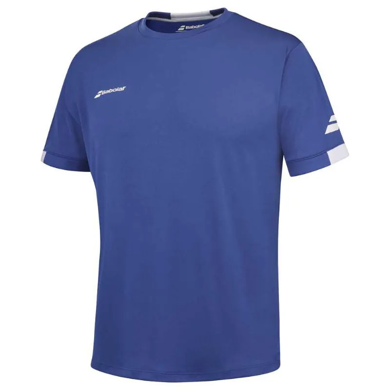 Babolat Play Crew T-Shirt Blue White