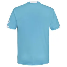 Camiseta Babolat Play Crew Azul Cian