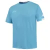 Camiseta Babolat Play Crew Azul Cian