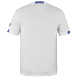 Babolat Play Crew T-Shirt White Blue