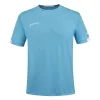 Camiseta Babolat Play Crew Neck Azul Cian Junior