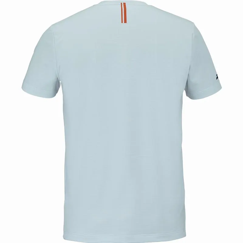 Camiseta Babolat Play Crew Neck Azul Claro