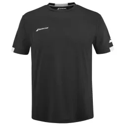 Babolat Play Crew T-Shirt Black White