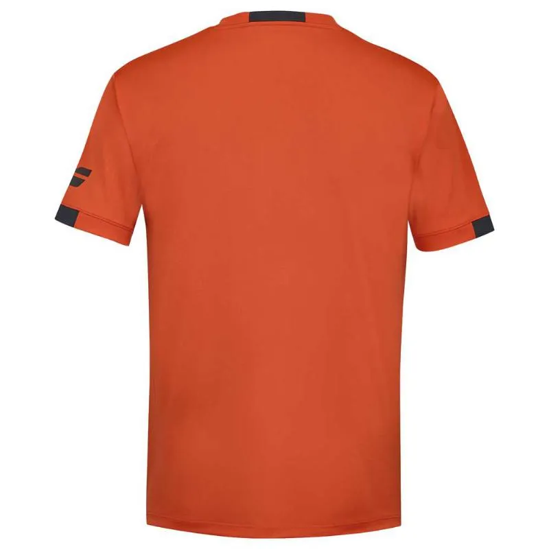 Babolat Play Crew T-Shirt Red Black