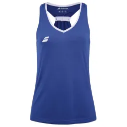 Camiseta Babolat Top Azul Oscuro Mujer