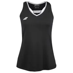 Camiseta Babolat Top Negro Mujer