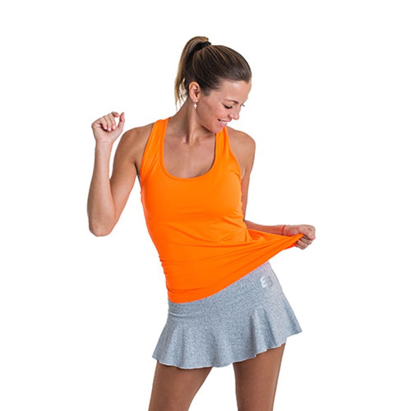 Camiseta BB Basica Naranja - Barata Oferta Outlet