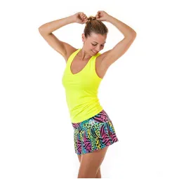 T-Shirt BB Basica Pico Amarillo Fluor