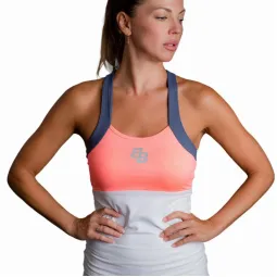 BB Cloud T-Shirt White Coral Grey