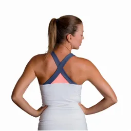 BB Cloud T-Shirt White Coral Grey