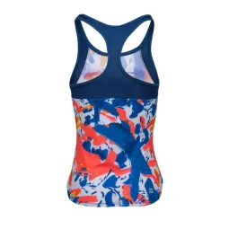 Bidi Badu Aluna Dark Blue Neon Red T-Shirt