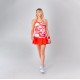 Camiseta Bidi Badu Aluna Rojo Naranja - Barata Oferta Outlet