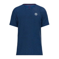 Bidi Badu Beach Spirit Crew Two Colored Dark Blue T-Shirt