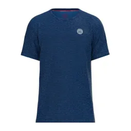 Bidi Badu Beach Spirit Crew Two Colored Dark Blue T-Shirt