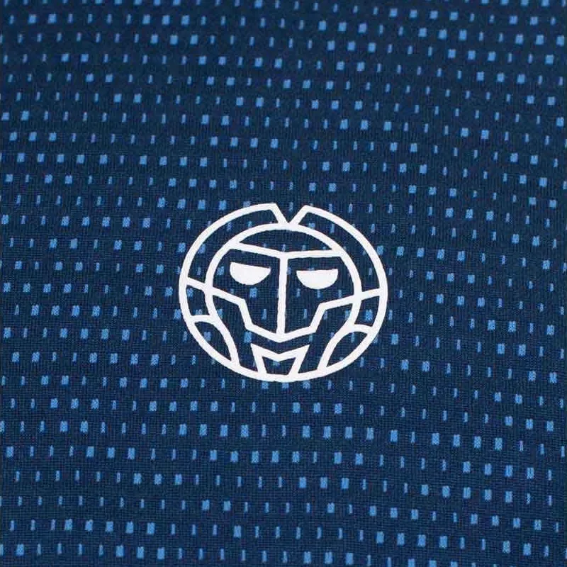 Bidi Badu Beach Spirit Crew Two Colored Dark Blue T-Shirt