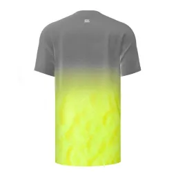 Bidi Badu Beach Spirit Grey Neon Yellow T-Shirt