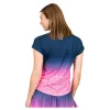 Bidi Badu Colortwist Pink Dark Blue Women's T-Shirt